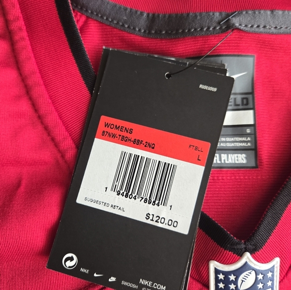 🏈 Nike On Field Women’s Tampa Bay Buccaneers Tom Brady Jersey – Size L - Picture 9 of 13